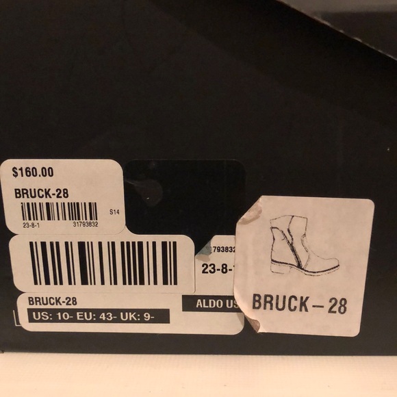 Rare Aldo Men’s Boots Bruck-28 Size 10 (EUC) - Picture 8 of 16